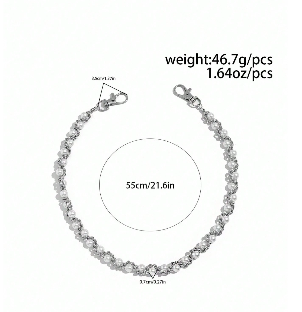 "PEARL" Pant Chain