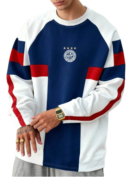 "NEW YORK" Crew Neck